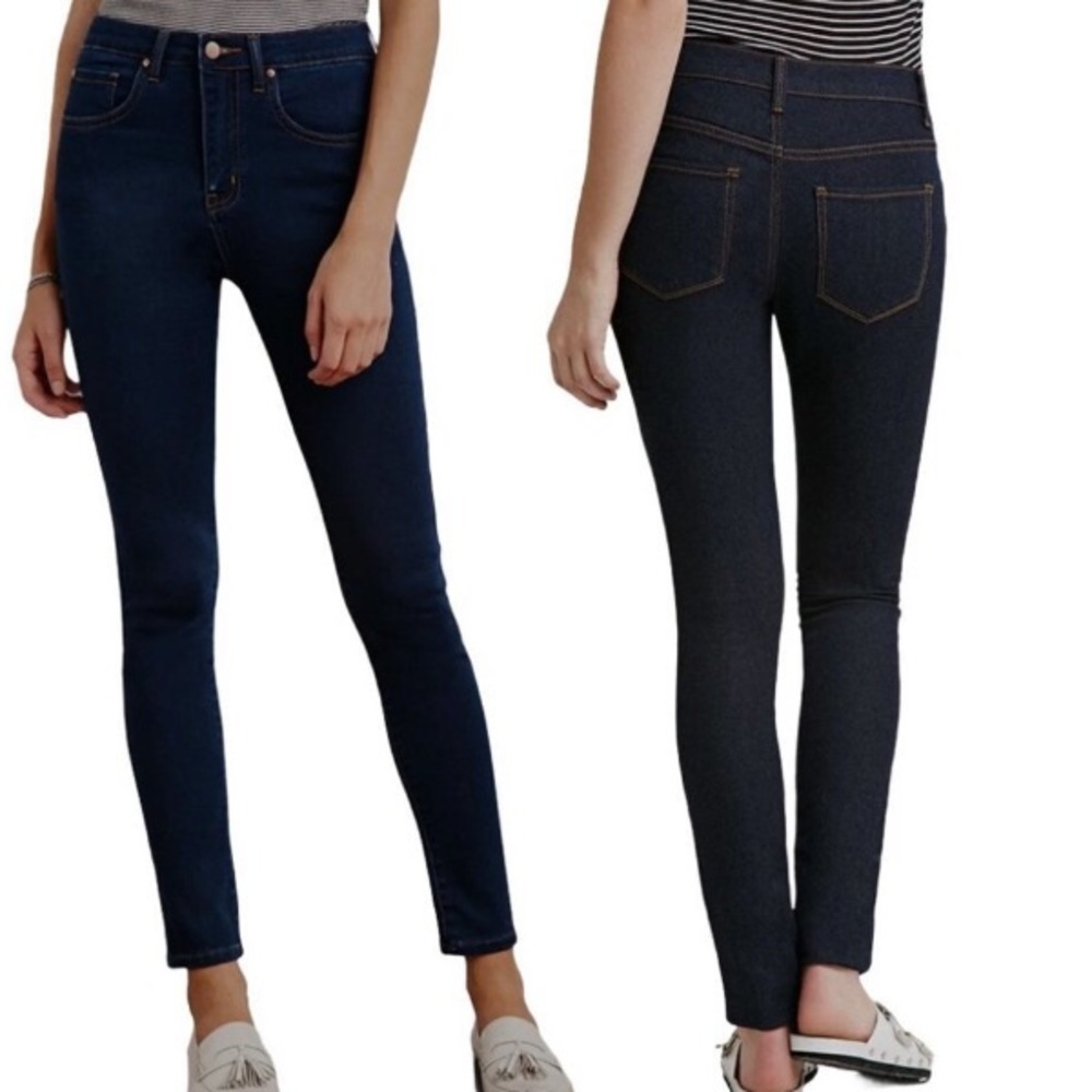 FOREVER 21 Women Dark Wash Skinny Jeans | 30